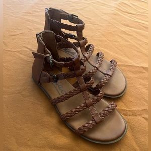 Brown Gladiator Sandals